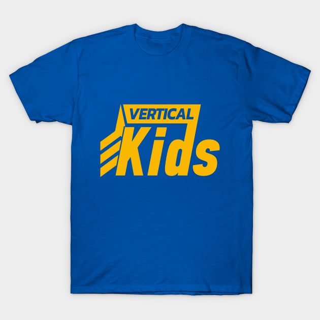 Vertical Kids - Gold T-Shirt by VerticalMilwaukee